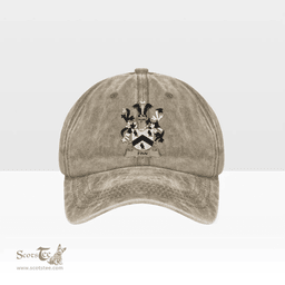 Irish Finn or O Finn Coat of Arms Family Crest Ireland Denim Cap