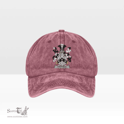 Irish Hatfield Coat of Arms Family Crest Ireland Denim Cap