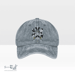 Irish Hatfield Coat of Arms Family Crest Ireland Denim Cap