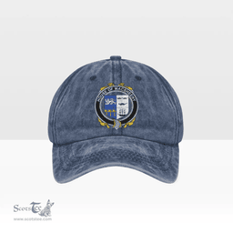 Irish House of MACSHEEHY Coat of Arms Family Crest Ireland Denim Cap