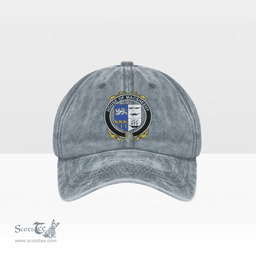 Irish House of MACSHEEHY Coat of Arms Family Crest Ireland Denim Cap