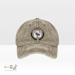 Irish House of CROWLEY Coat of Arms Family Crest Ireland Denim Cap
