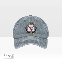 Irish House of MACAWLEY Coat of Arms Family Crest Ireland Denim Cap