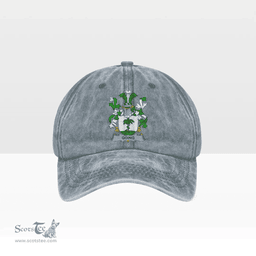 Irish Going Coat of Arms Family Crest Ireland Denim Cap