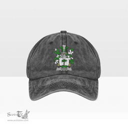 Irish Going Coat of Arms Family Crest Ireland Denim Cap