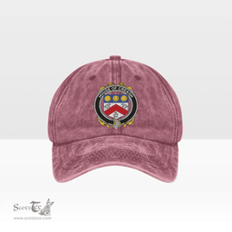 Irish House of CREAGH Coat of Arms Family Crest Ireland Denim Cap