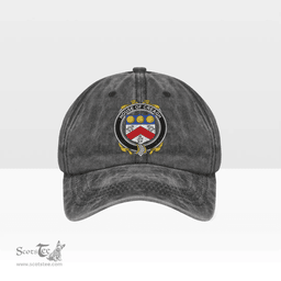Irish House of CREAGH Coat of Arms Family Crest Ireland Denim Cap