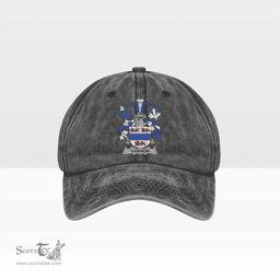 Irish Gannon or McGannon Coat of Arms Family Crest Ireland Denim Cap