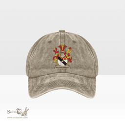 Irish Fitz Herbert Coat of Arms Family Crest Ireland Denim Cap