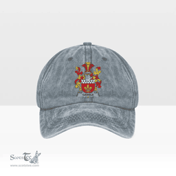 Irish Gamble Coat of Arms Family Crest Ireland Denim Cap