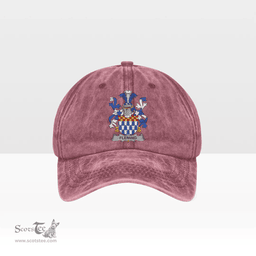Irish Fleming Coat of Arms Family Crest Ireland Denim Cap