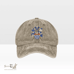 Irish Fleming Coat of Arms Family Crest Ireland Denim Cap