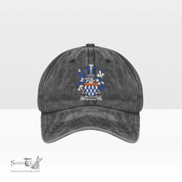 Irish Fleming Coat of Arms Family Crest Ireland Denim Cap