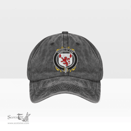 Irish House of FOX Coat of Arms Family Crest Ireland Denim Cap