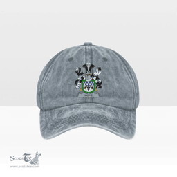 Irish Hope Coat of Arms Family Crest Ireland Denim Cap
