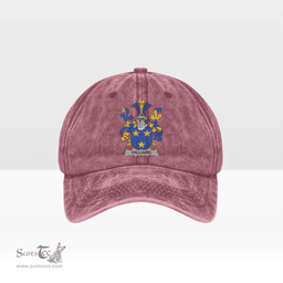 Irish Hilliard Coat of Arms Family Crest Ireland Denim Cap