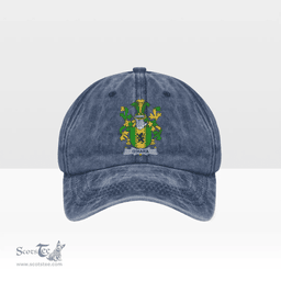 Irish Hara or O Hara Coat of Arms Family Crest Ireland Denim Cap