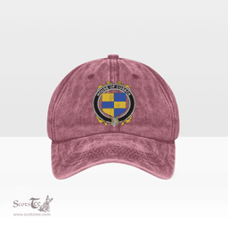 Irish House of CUSACK Coat of Arms Family Crest Ireland Denim Cap