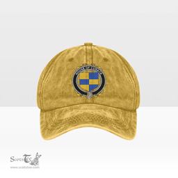 Irish House of CUSACK Coat of Arms Family Crest Ireland Denim Cap
