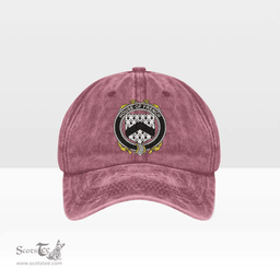 Irish House of FRENCH Coat of Arms Family Crest Ireland Denim Cap