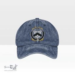 Irish House of FRENCH Coat of Arms Family Crest Ireland Denim Cap