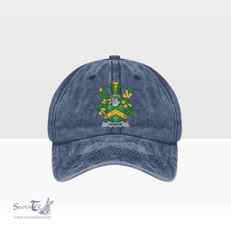 Irish Homan or Howman Coat of Arms Family Crest Ireland Denim Cap