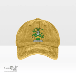 Irish Homan or Howman Coat of Arms Family Crest Ireland Denim Cap