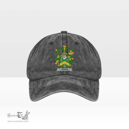 Irish Homan or Howman Coat of Arms Family Crest Ireland Denim Cap