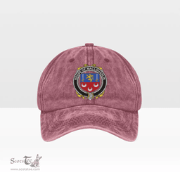 Irish House of MACLOUGHLIN (Tirconnell) Coat of Arms Family Crest Ireland Denim Cap