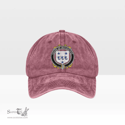 Irish House of MACAULIFFE Coat of Arms Family Crest Ireland Denim Cap