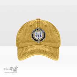 Irish House of MACAULIFFE Coat of Arms Family Crest Ireland Denim Cap