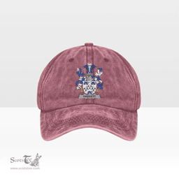Irish Hassett or Hasset Coat of Arms Family Crest Ireland Denim Cap