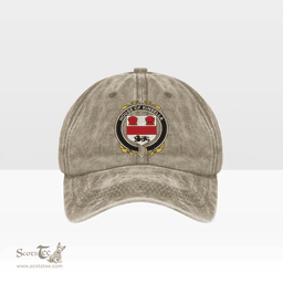 Irish House of KINSELLA Coat of Arms Family Crest Ireland Denim Cap