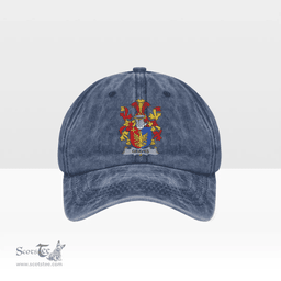Irish Graves or Greaves Coat of Arms Family Crest Ireland Denim Cap