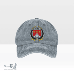 Irish House of FAGAN Coat of Arms Family Crest Ireland Denim Cap