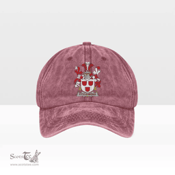 Irish Fitz Simons Coat of Arms Family Crest Ireland Denim Cap