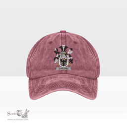 Irish Garland or McGartland Coat of Arms Family Crest Ireland Denim Cap