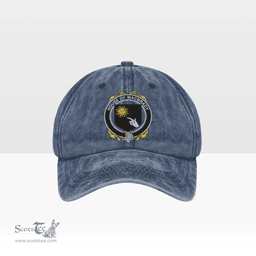Irish House of MACBRADY Coat of Arms Family Crest Ireland Denim Cap