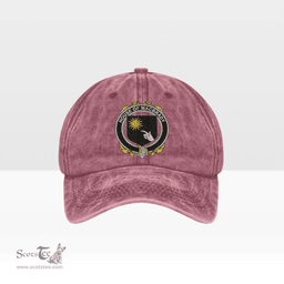 Irish House of MACBRADY Coat of Arms Family Crest Ireland Denim Cap