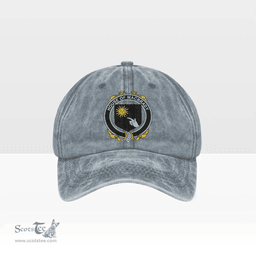 Irish House of MACBRADY Coat of Arms Family Crest Ireland Denim Cap