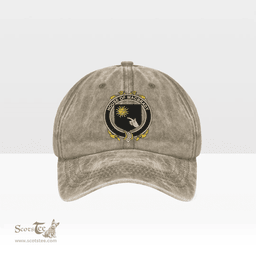 Irish House of MACBRADY Coat of Arms Family Crest Ireland Denim Cap