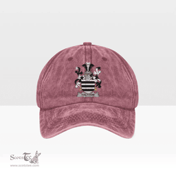 Irish Halthom Coat of Arms Family Crest Ireland Denim Cap