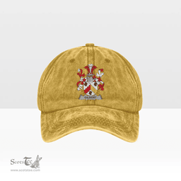 Irish Gilbert Coat of Arms Family Crest Ireland Denim Cap