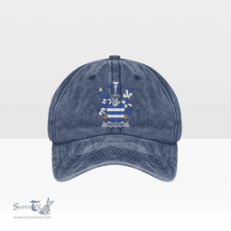Irish Gilfoyle or McGilfoyle Coat of Arms Family Crest Ireland Denim Cap