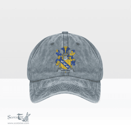 Irish Harding Coat of Arms Family Crest Ireland Denim Cap