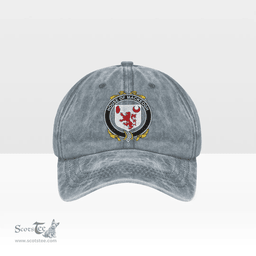 Irish House of MACKEOGH Coat of Arms Family Crest Ireland Denim Cap