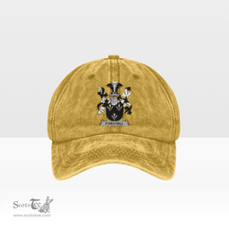 Irish Forstall Coat of Arms Family Crest Ireland Denim Cap