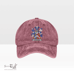Irish Holligan or O Halligan Coat of Arms Family Crest Ireland Denim Cap
