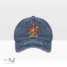 Irish Heyne or O Heyne Coat of Arms Family Crest Ireland Denim Cap