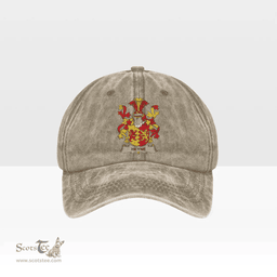 Irish Heyne or O Heyne Coat of Arms Family Crest Ireland Denim Cap